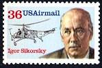 Igor Sikorsky Pioneers of Aviation Series United States, 1988